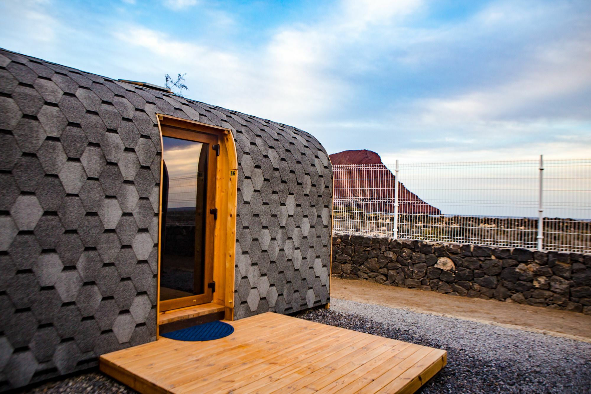 Villa Eco-Wooden Houses Camping Montana Roja El Médano Exterior foto