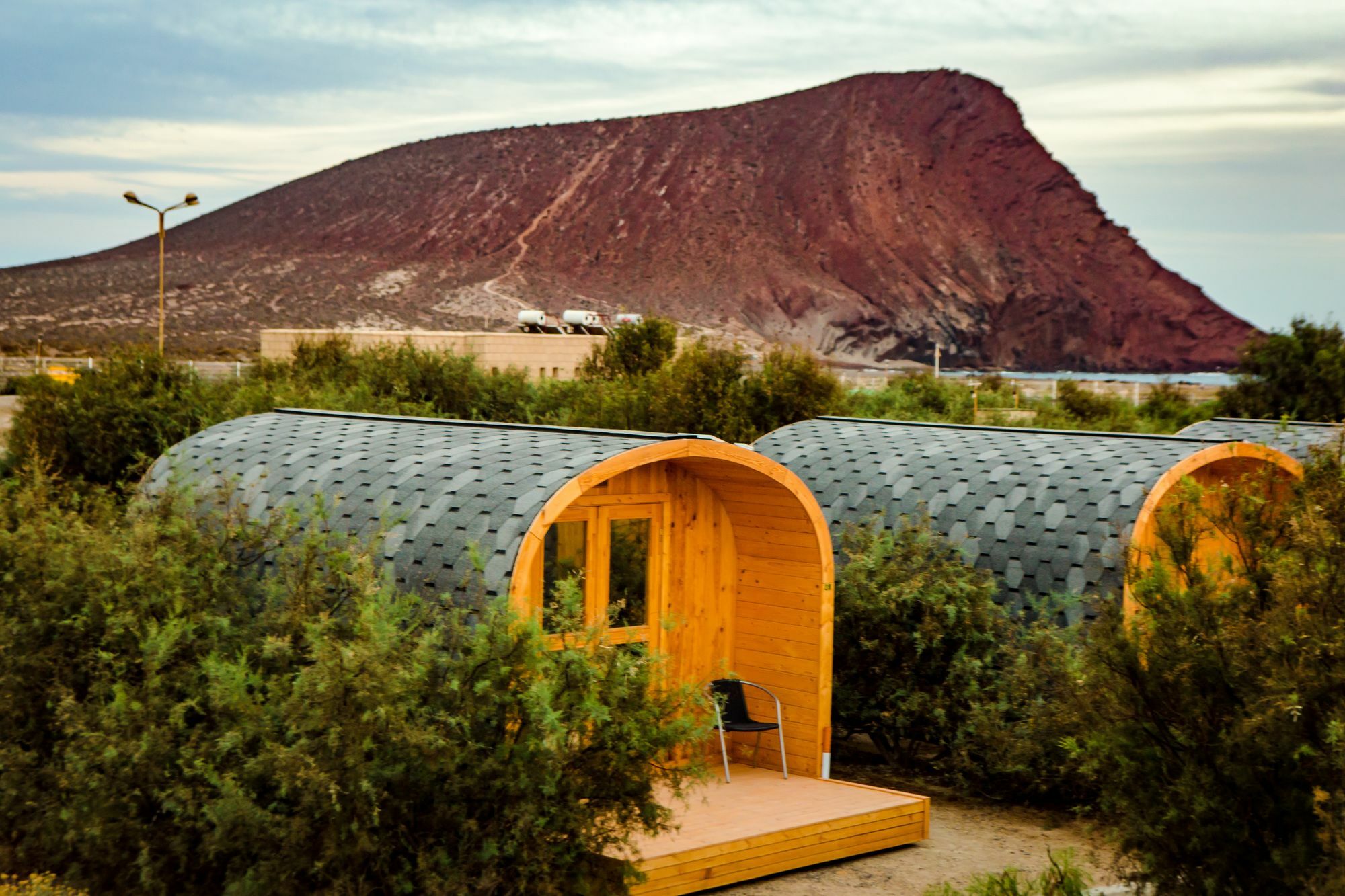 Villa Eco-Wooden Houses Camping Montana Roja El Médano Exterior foto